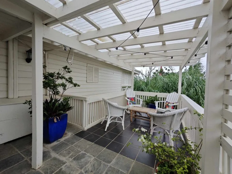 Lodge terrace