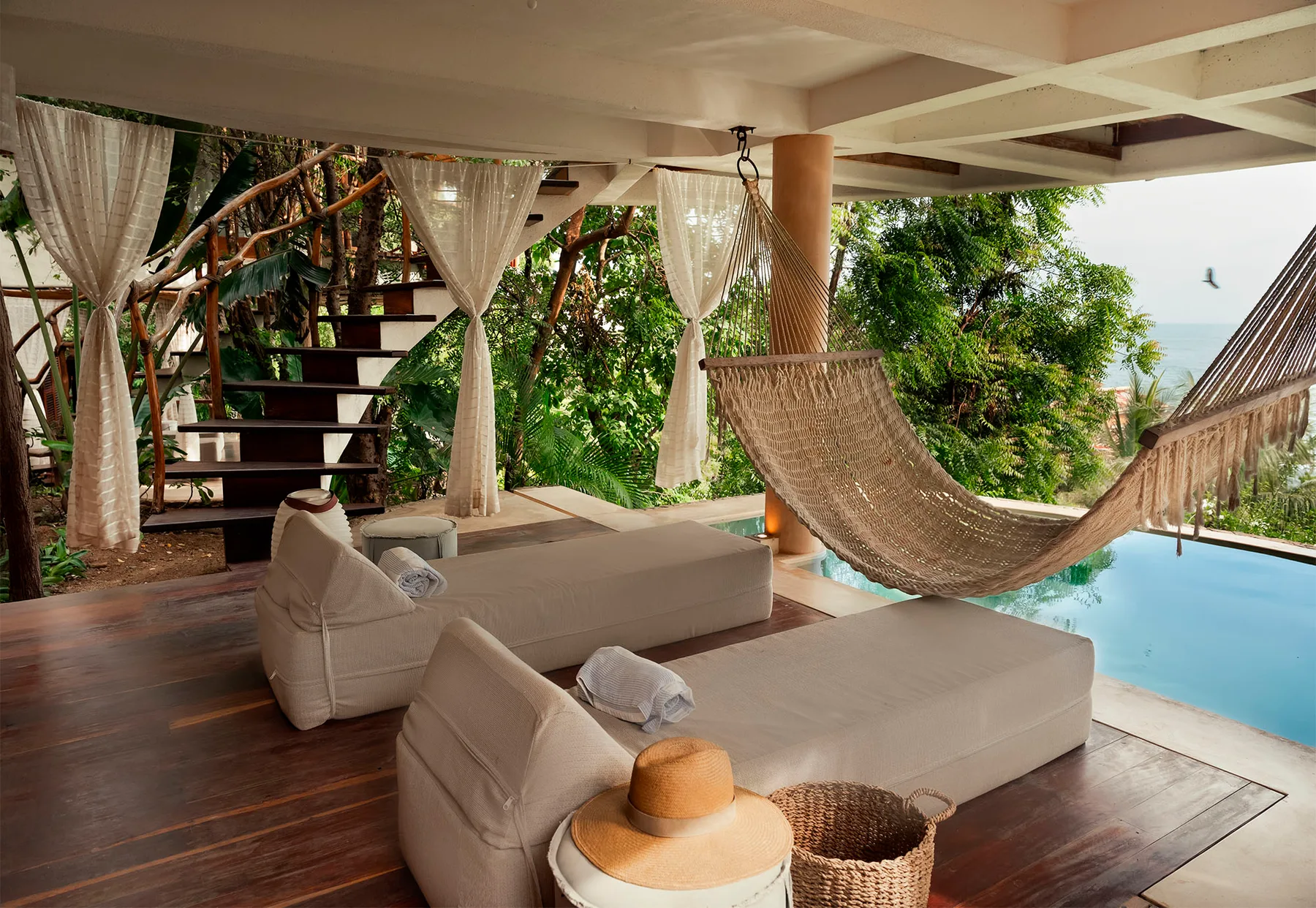 Interior de la suite.