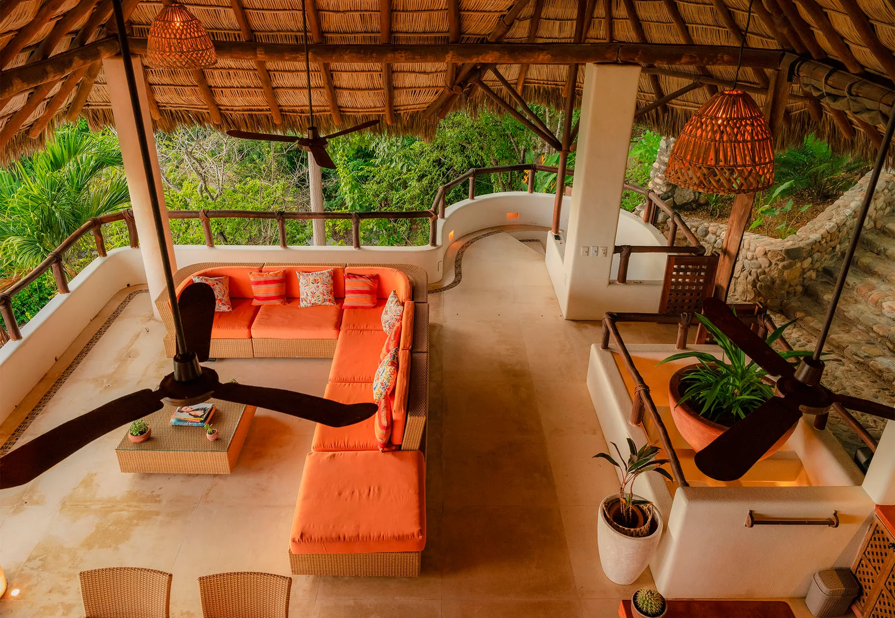 Interior de la suite.