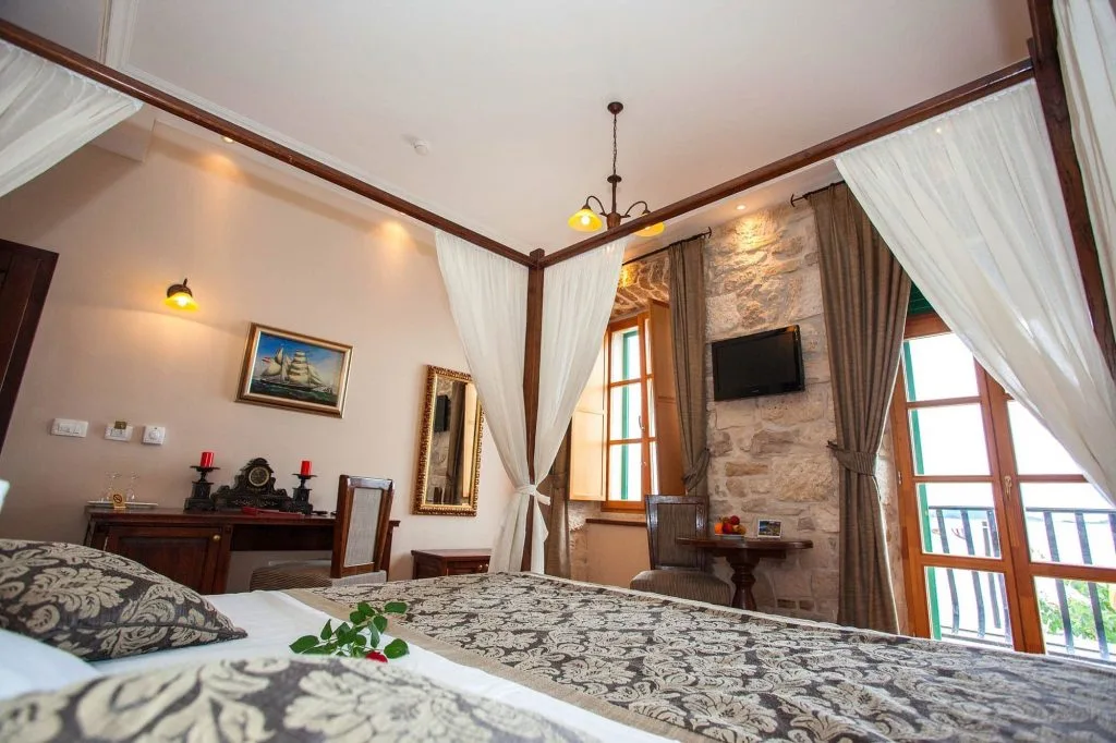 Boutique hotel room