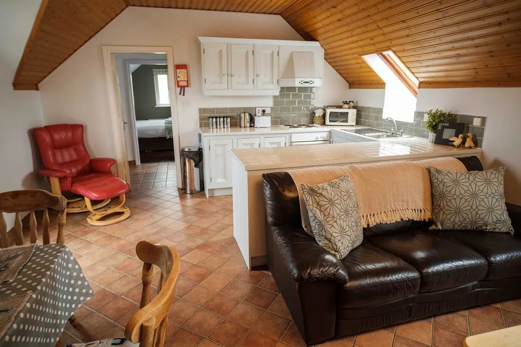 Apartamento con cocina
