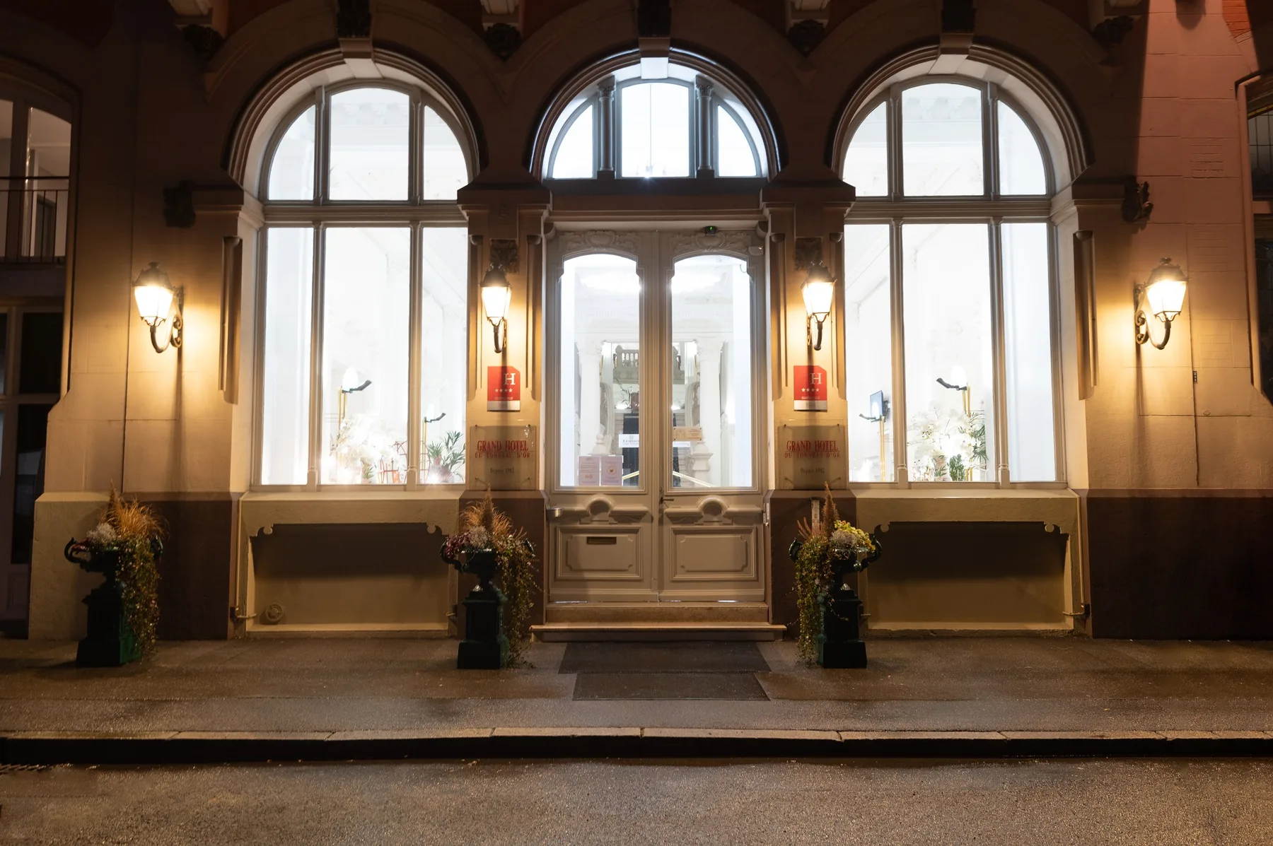 Hotel entrance