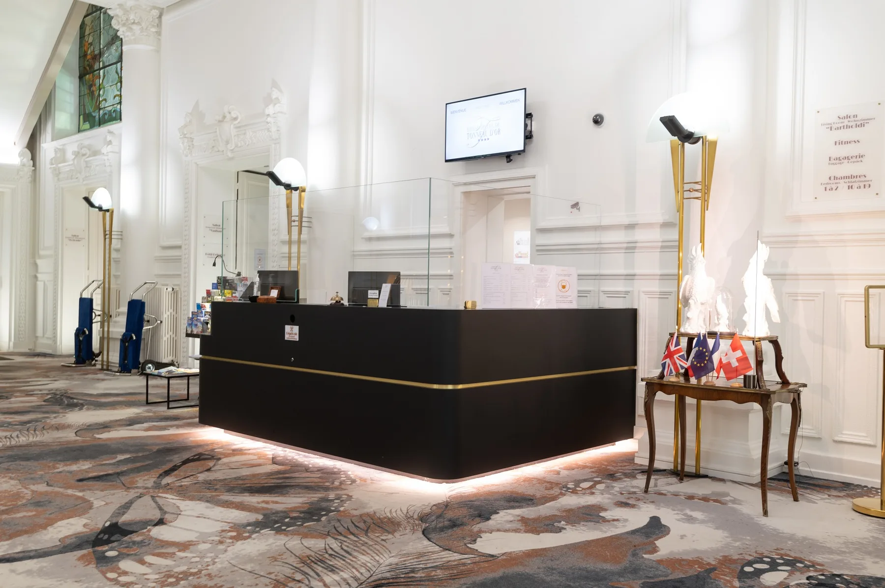 Hotel reception