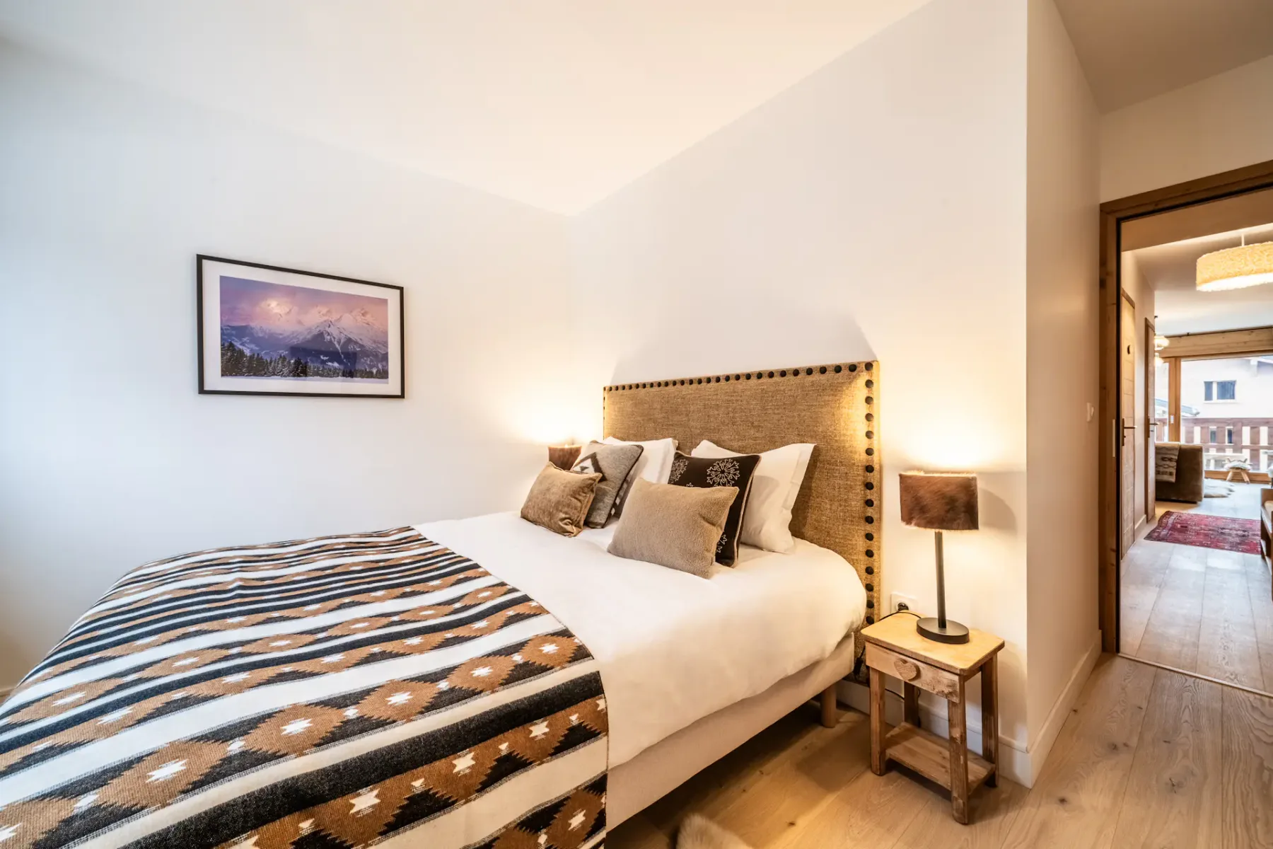 Cosy double bedroom apartment Centaurea Megève