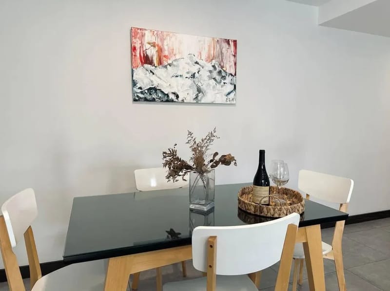 Stylish 1BR w/ AC & Mountain Views