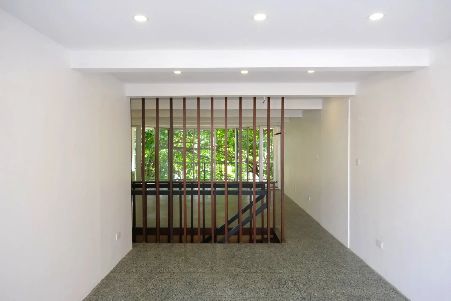 Interior de la casa de huéspedes