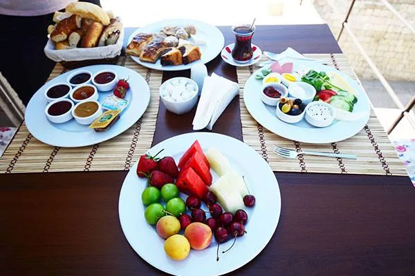 Breakfast at the hotel