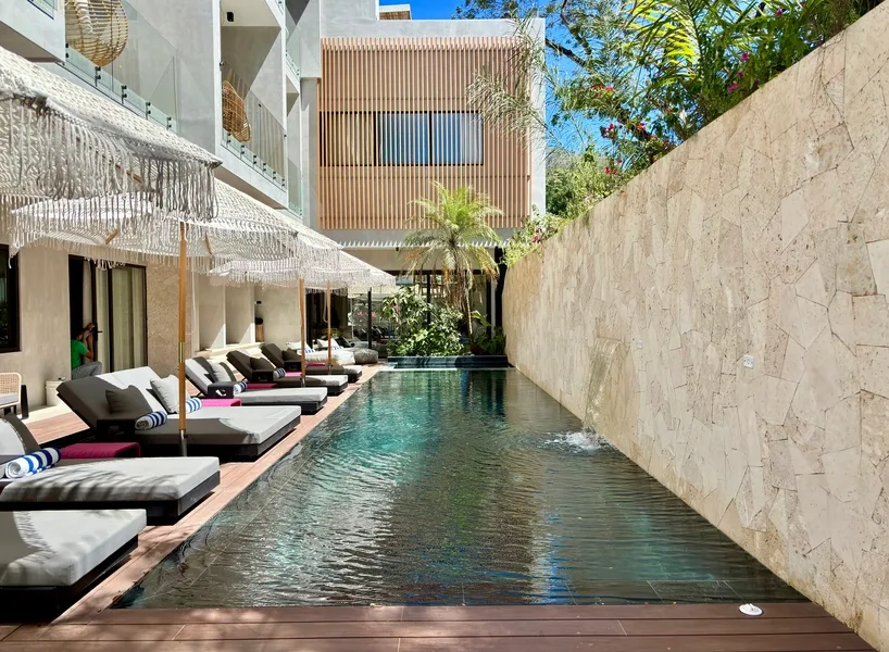 Hotel poolside