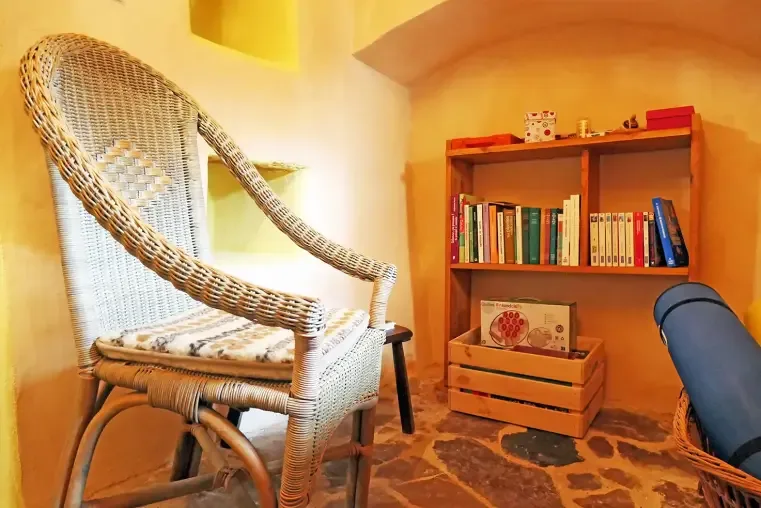Bedroom and living space
