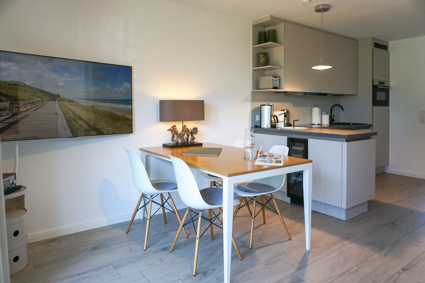 Zentral gelegene Ferienwohnung, nur 200 Meter vom Wenningstedter Hauptstrand