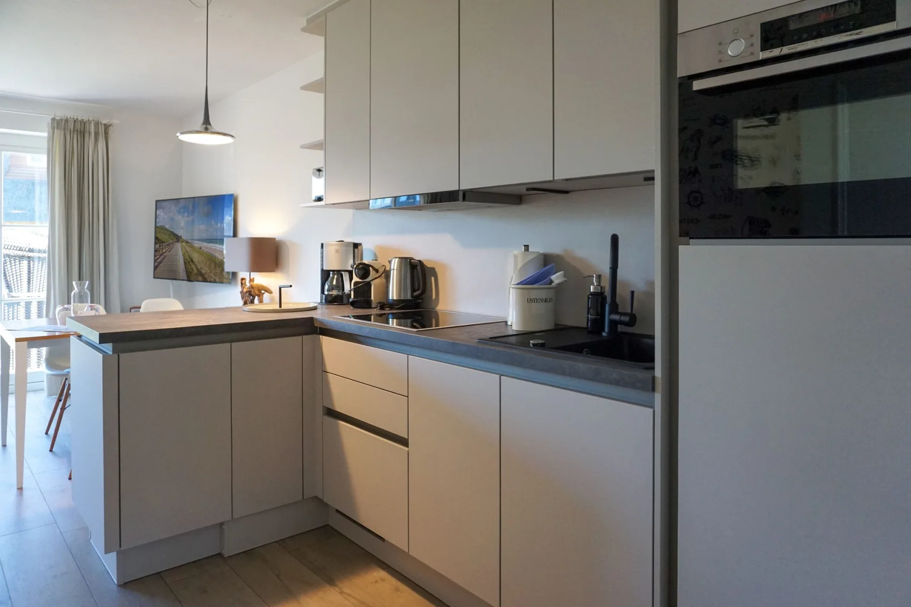 Zentral gelegene Ferienwohnung, nur 200 Meter vom Wenningstedter Hauptstrand