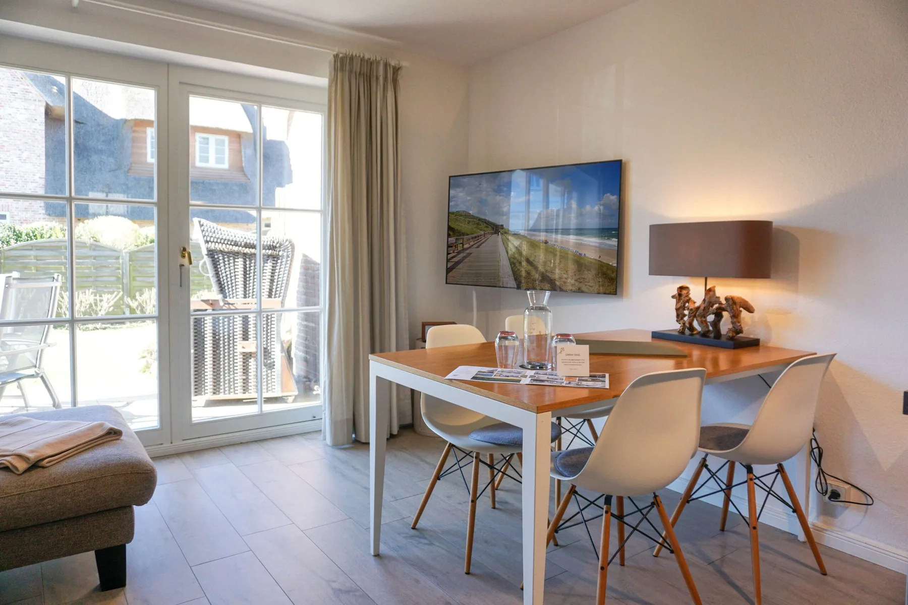 Zentral gelegene Ferienwohnung, nur 200 Meter vom Wenningstedter Hauptstrand