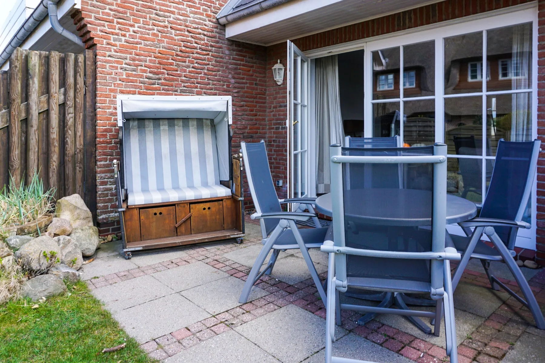 Zentral gelegene Ferienwohnung, nur 200 Meter vom Wenningstedter Hauptstrand