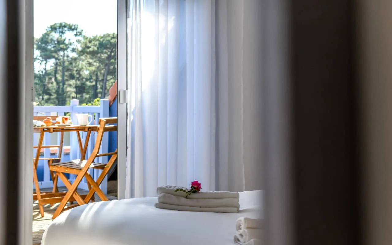 Habitación Superior con terraza para hasta cuatro personas