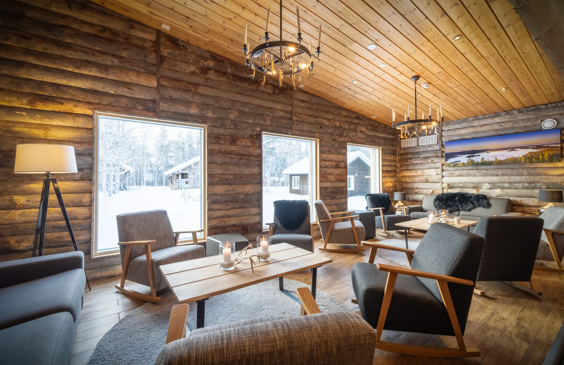 Hotel lounge