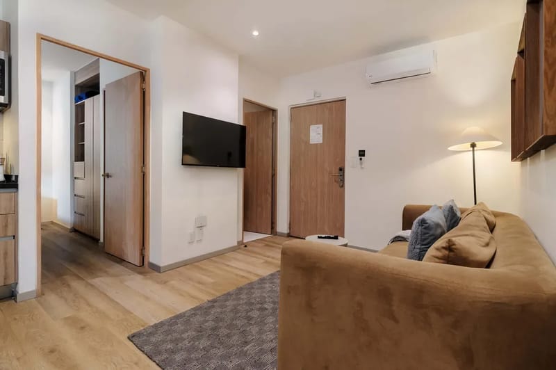 Cozy 2BR w/ AC in Cuauhtémoc