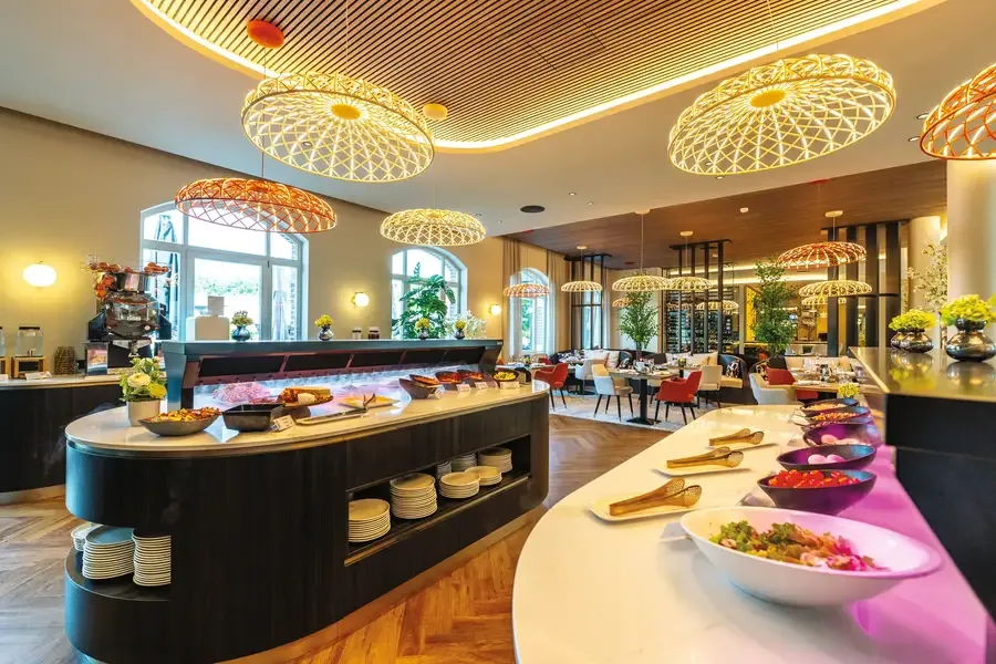 Breakfast buffet