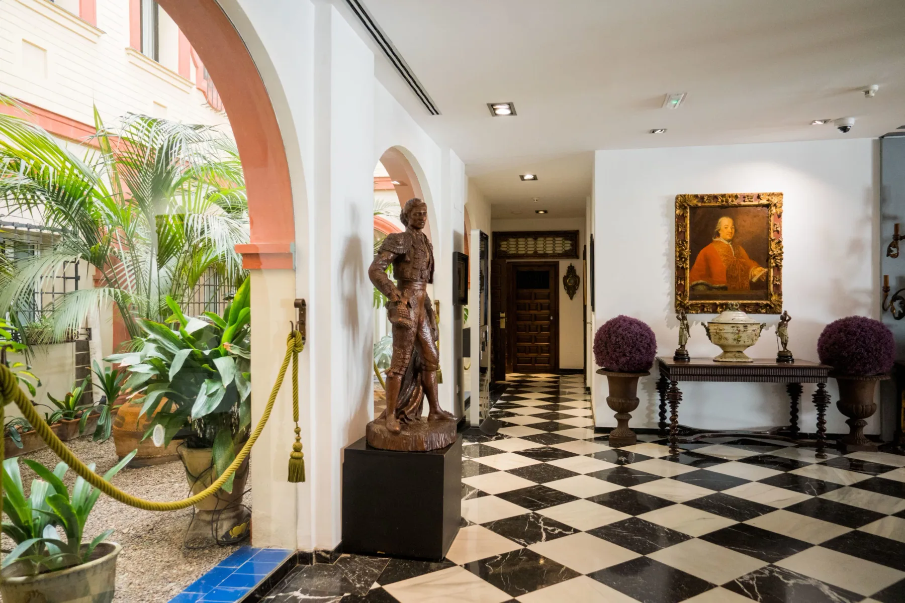 Hotel entrance