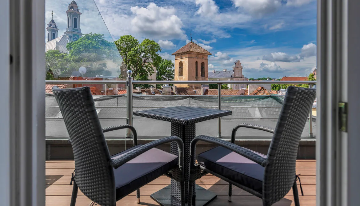 Habitación con terraza