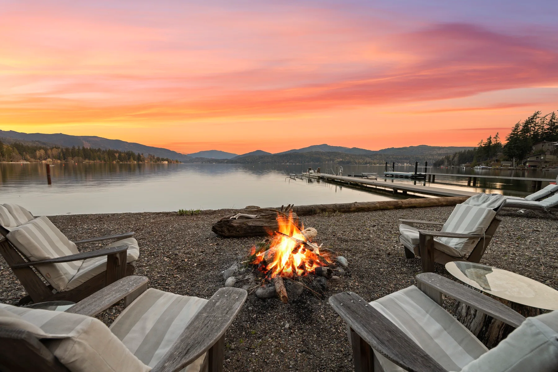 Lake Whatcom Beachfront Villa