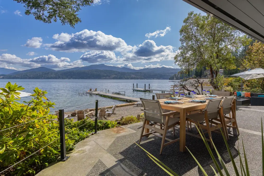Lake Whatcom Beachfront Villa