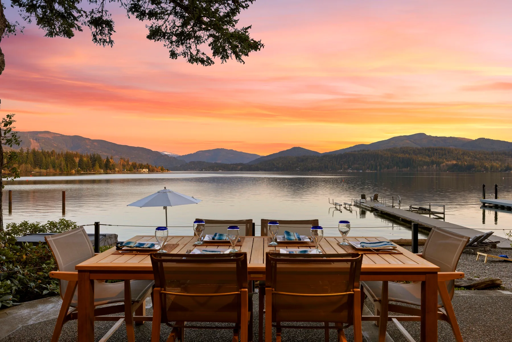 Lake Whatcom Beachfront Villa