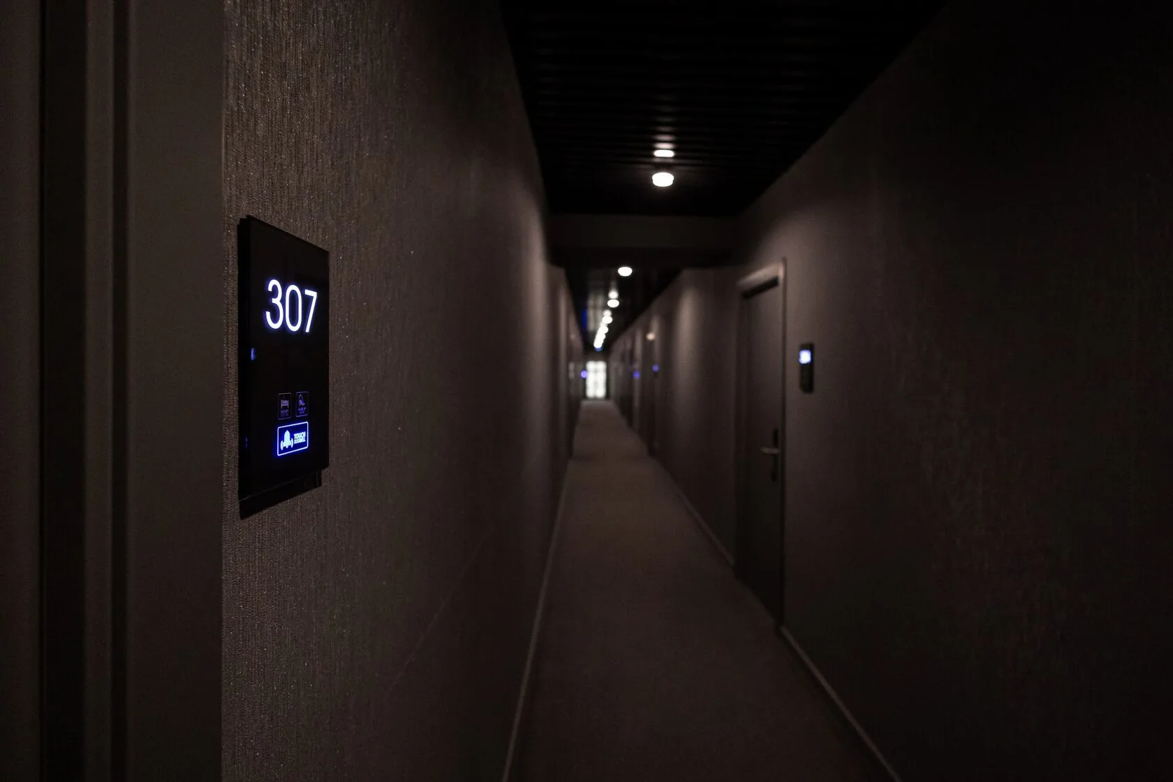Hotel room interior