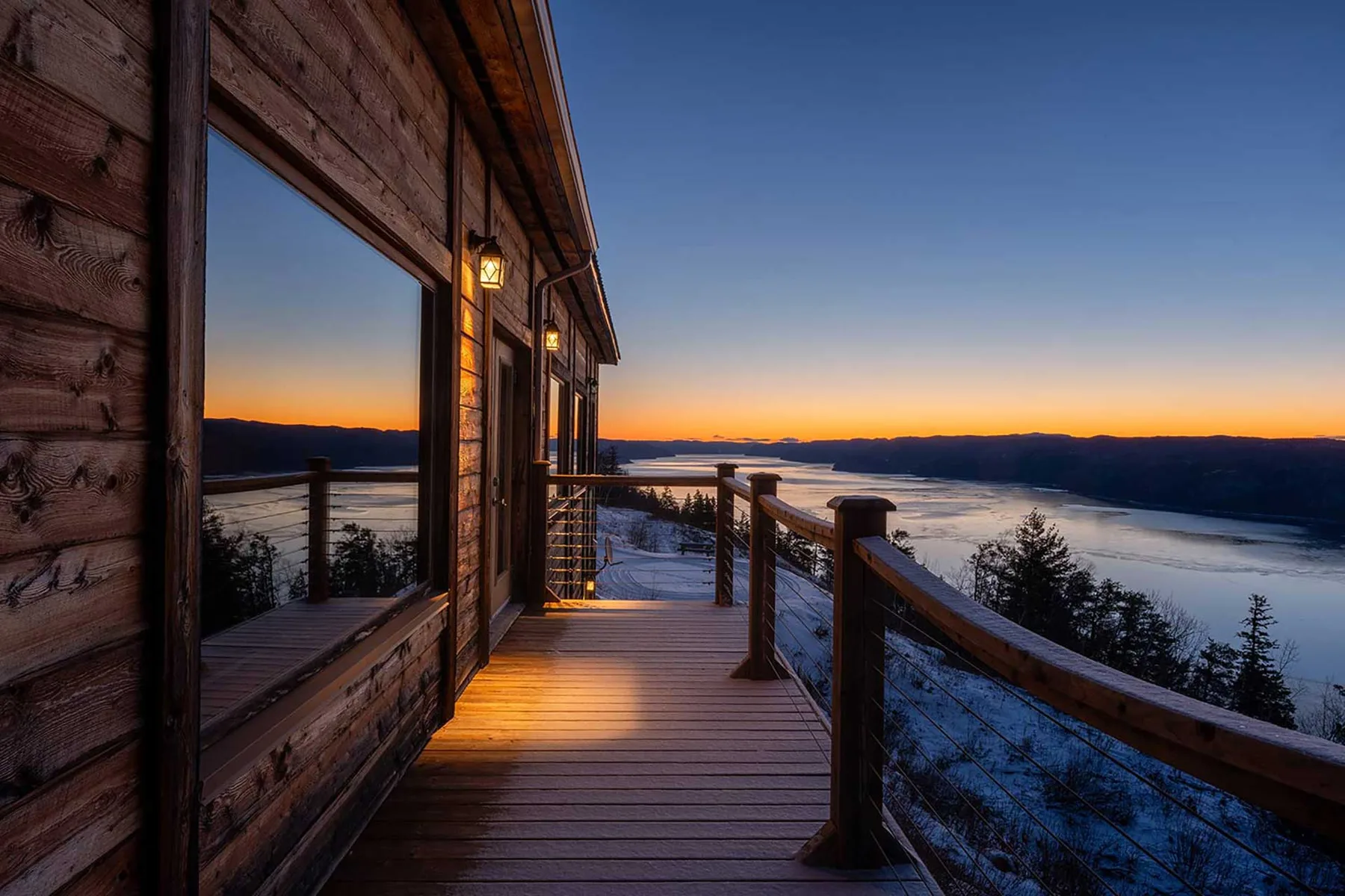 Chalets con vistas
