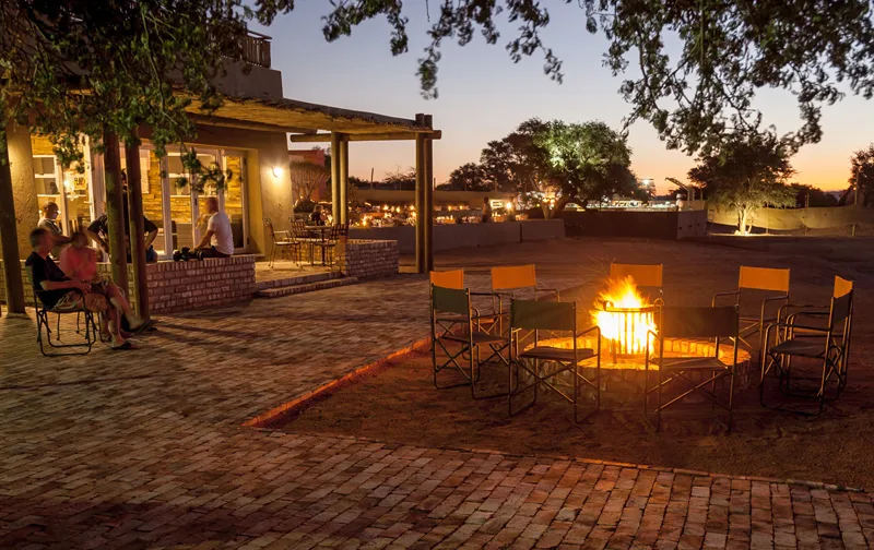 Bar firepit