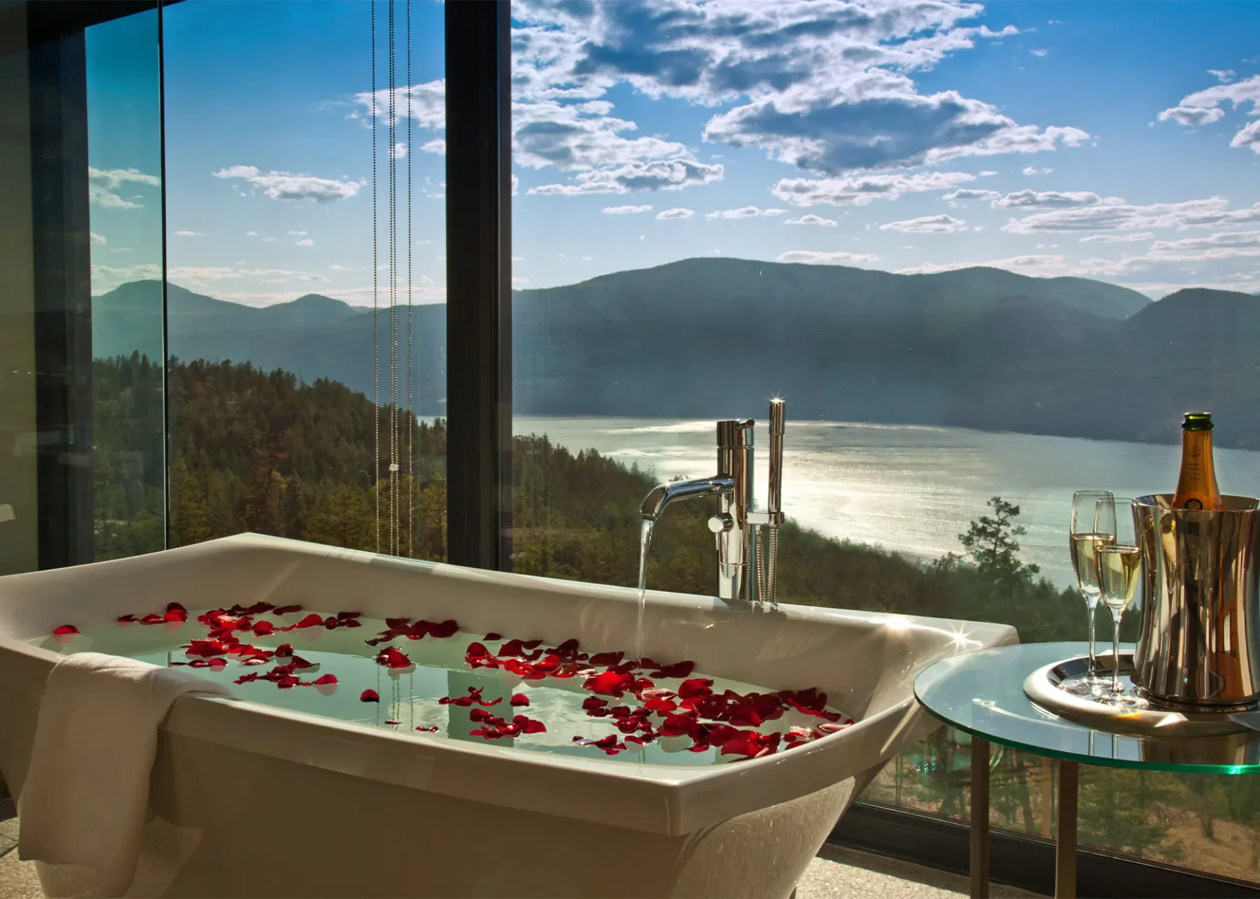 Penthouse con vista al lago