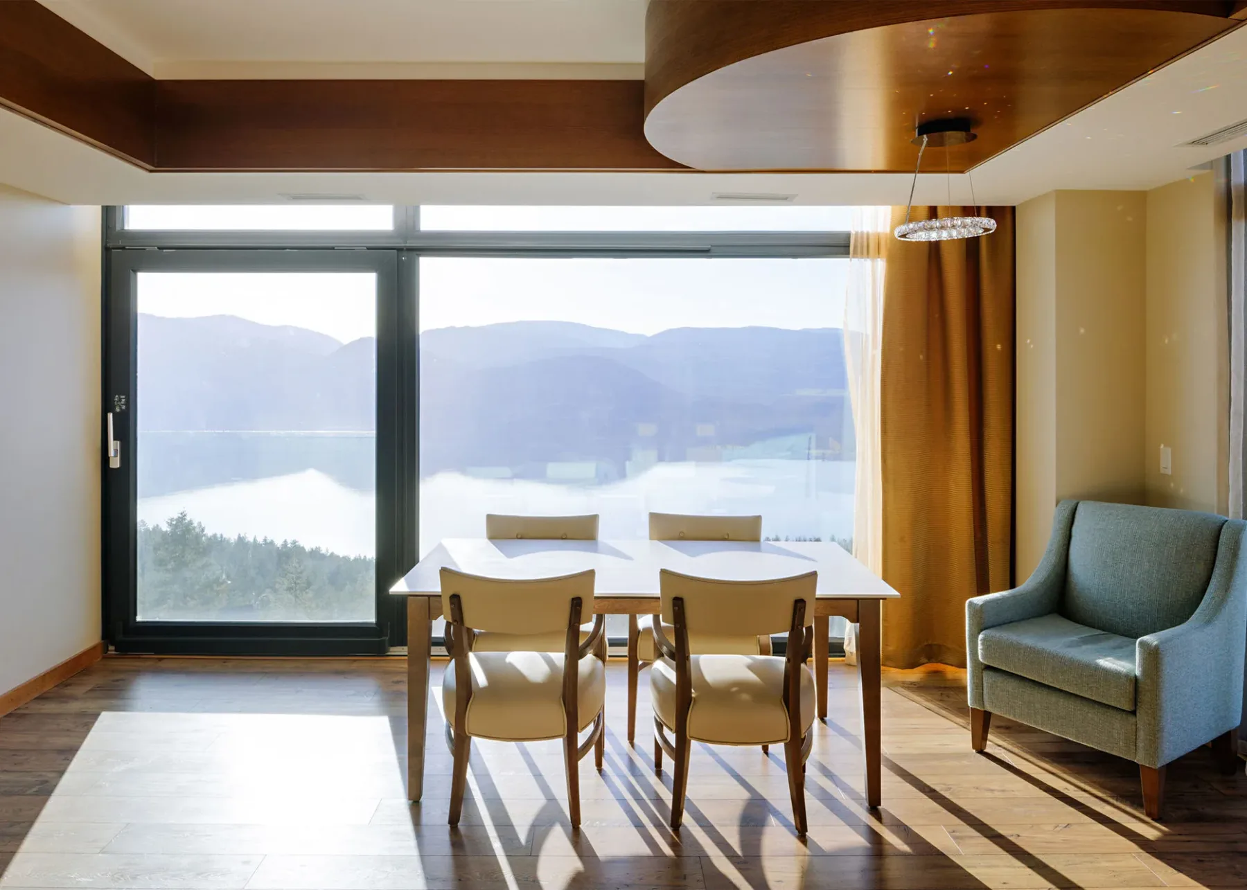 Interior del penthouse