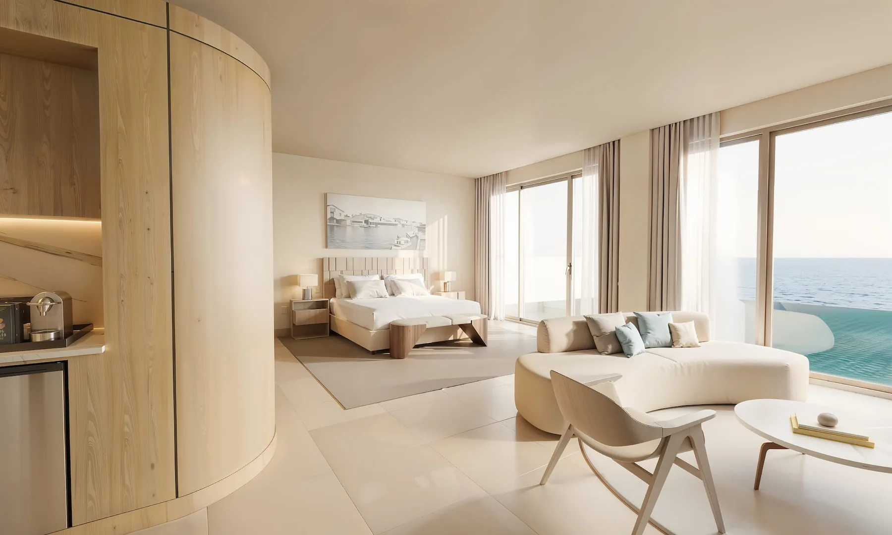 Sea View Signature Penthouse rendering
