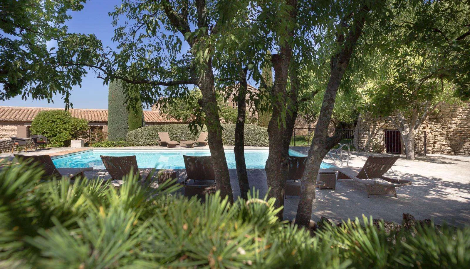 Hotel heated pool
