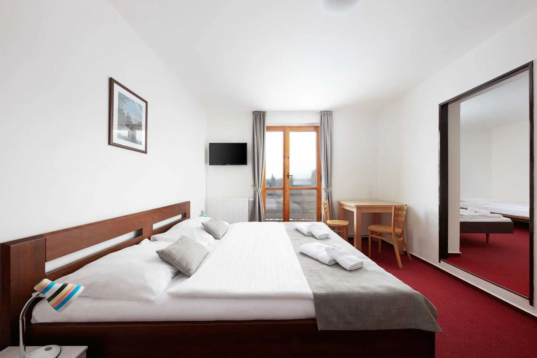 Four-bed room