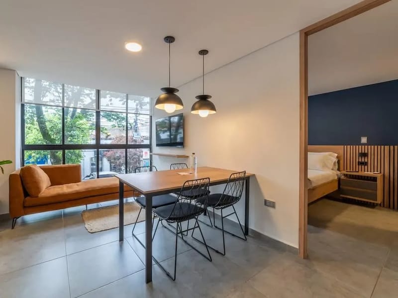 Compact 2BR in Laureles w/ City View