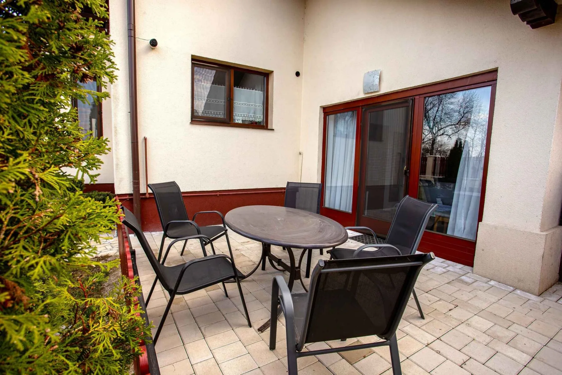 Terraza de la propiedad