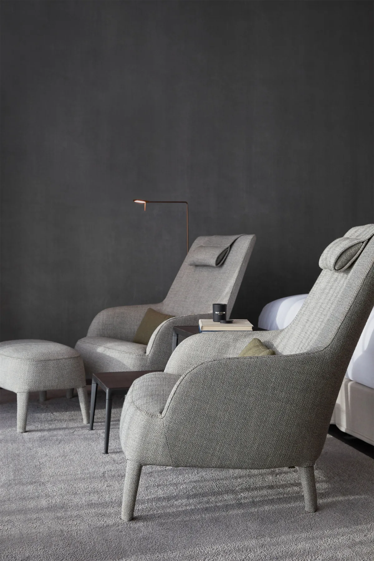 Interior de la suite Moss
