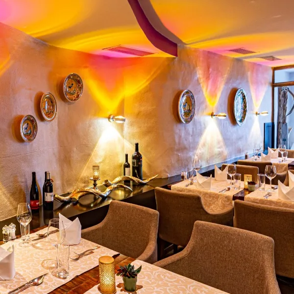 Restaurant dining area