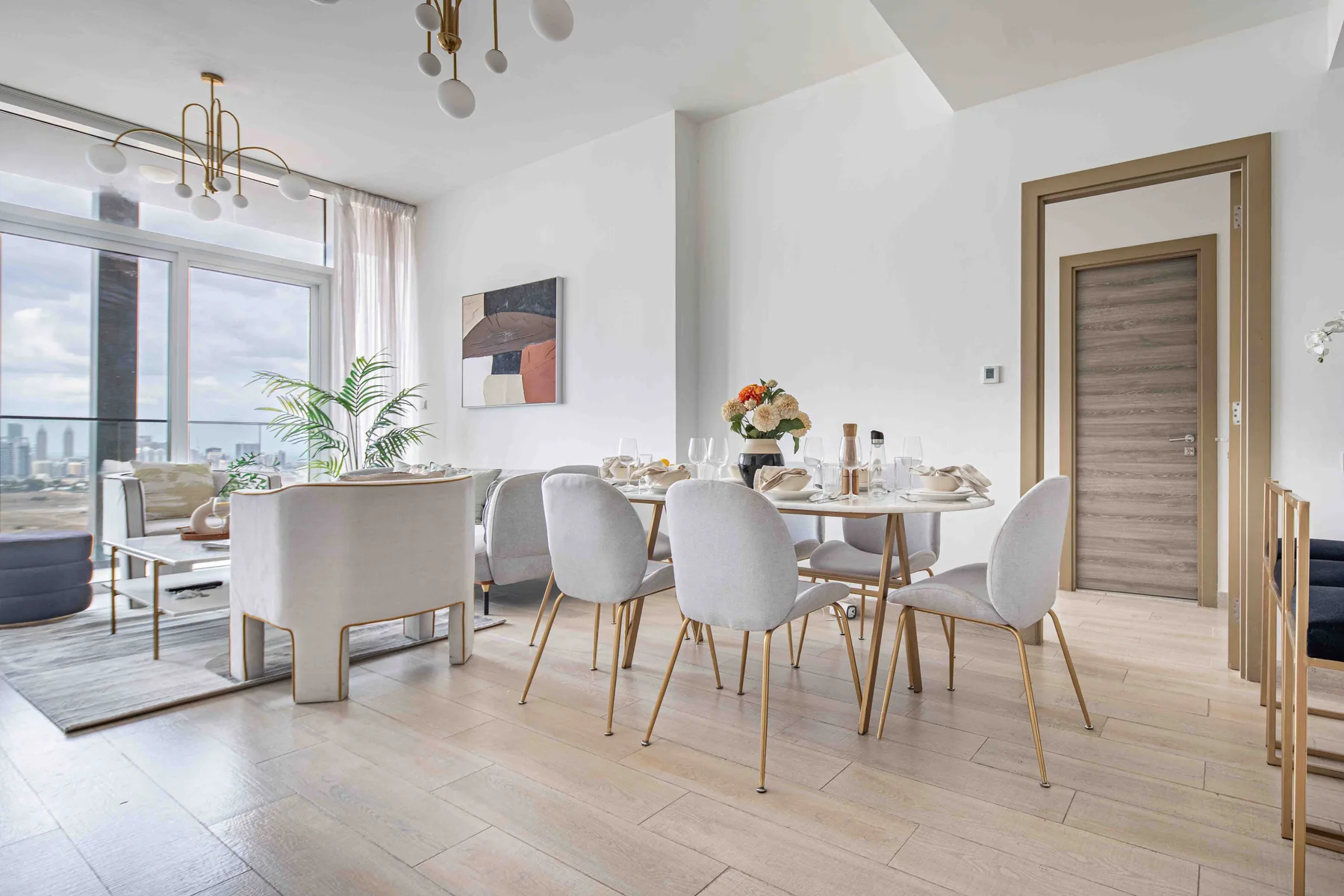 Sophisticated 3BR in JVC | Marina Skyline View