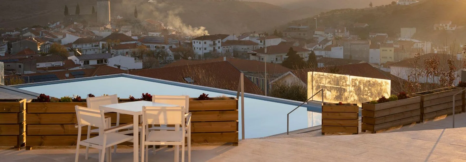 Mirador con vistas al pueblo