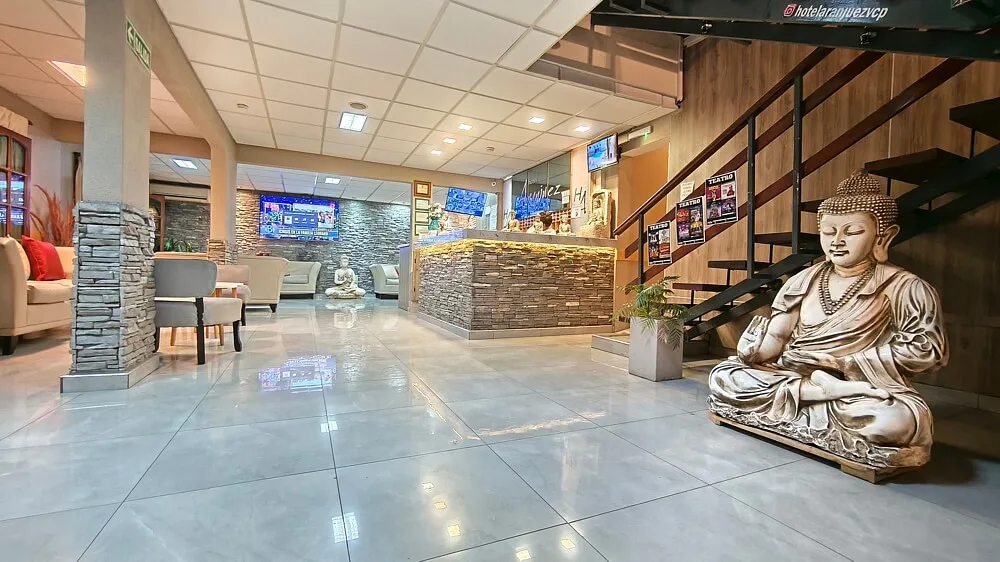 Entrada del hotel