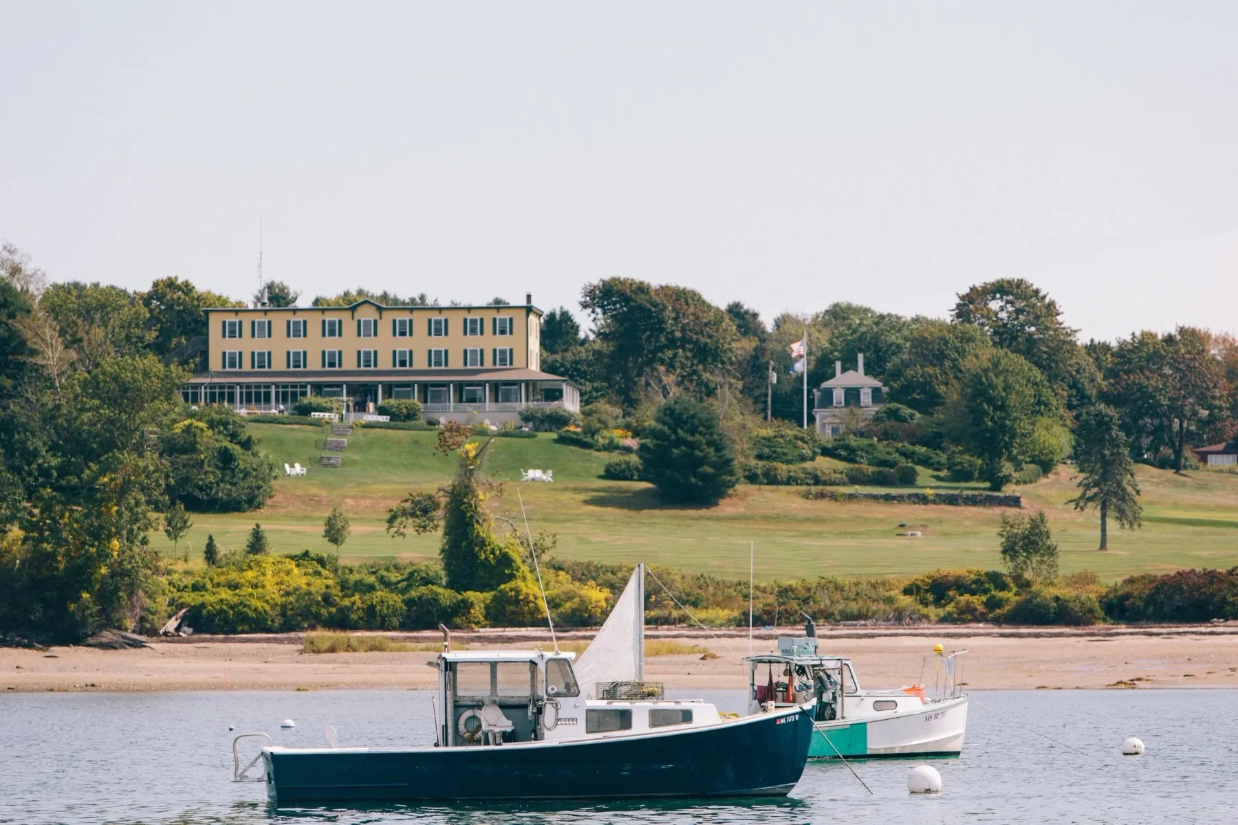 Inn and boats