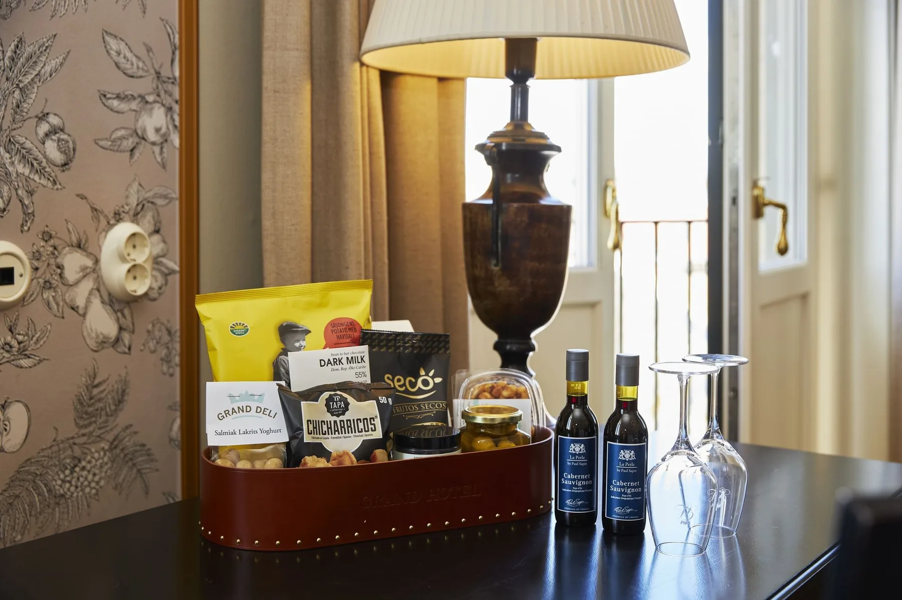 Minibar del hotel