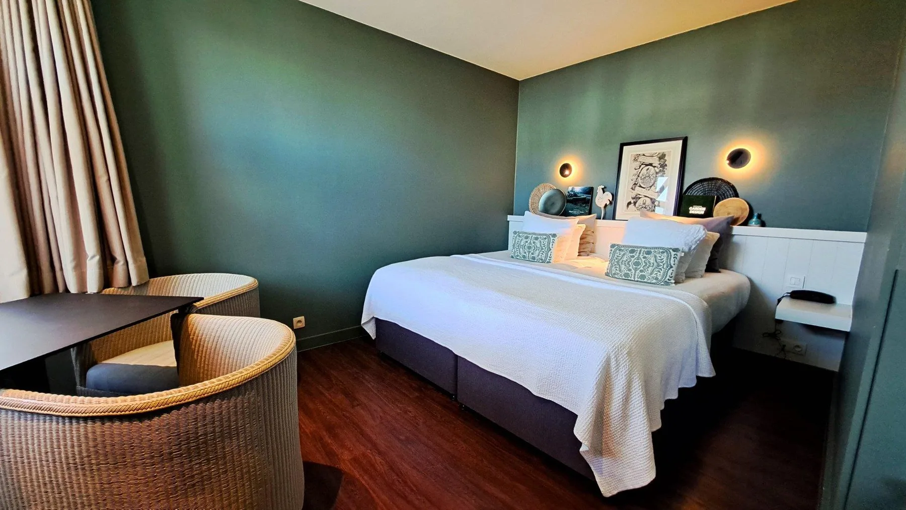 Habitaciones en el jardín