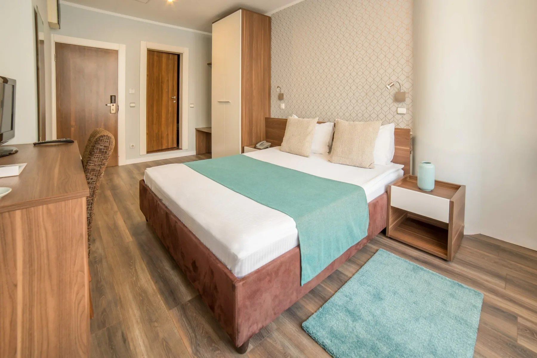 Habitación con cama doble