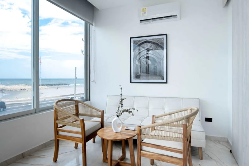 Magical 1BR w/ Ocean View near C. Amurallada