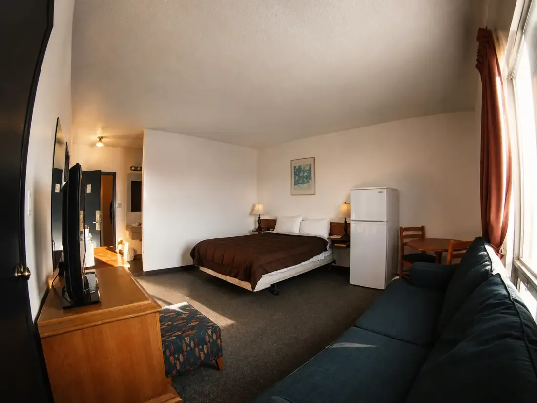 Habitación individual económica en el Rycroft Hotel