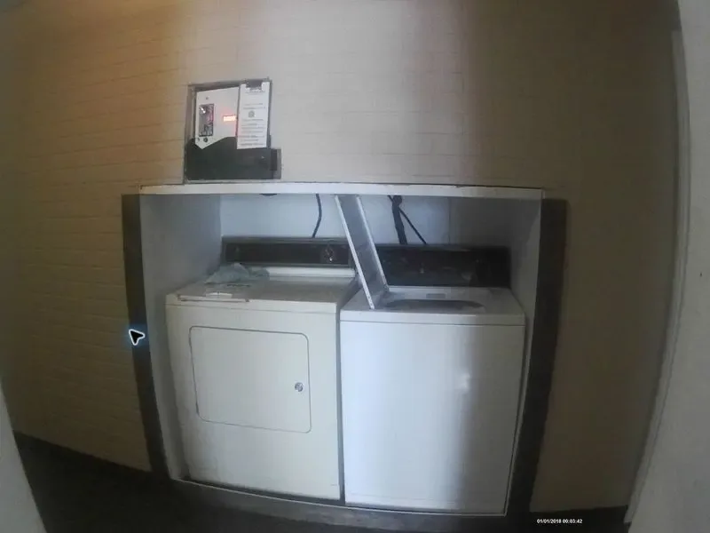 Máquinas de lavandería disponibles dentro del Rycroft Hotel