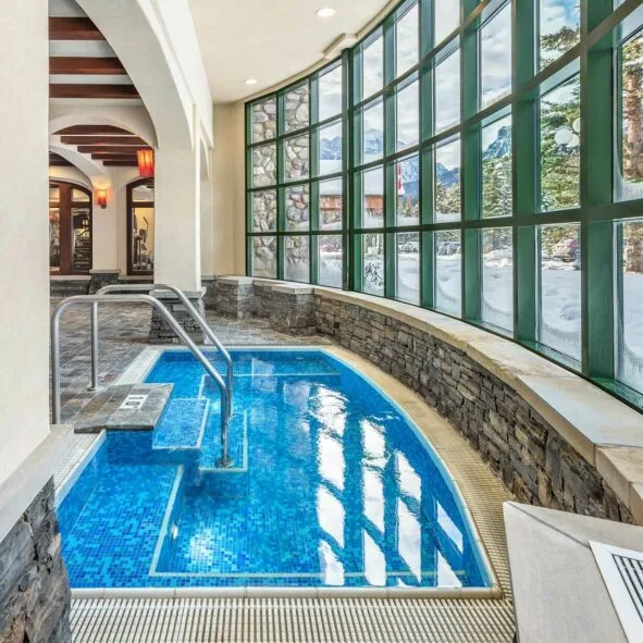 Indoor saltwater pool
