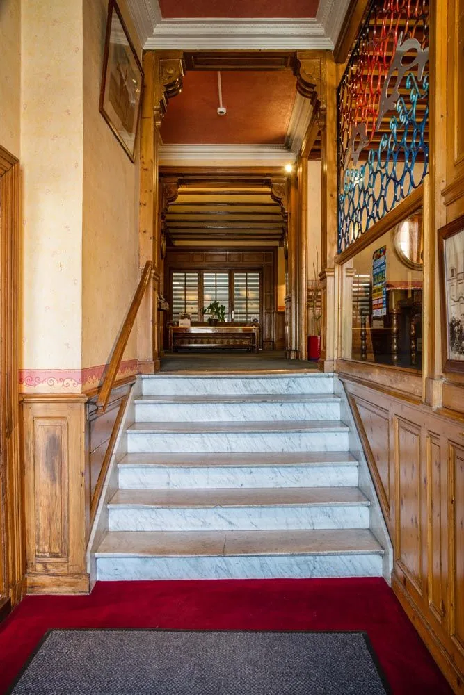 Pasillo del hotel